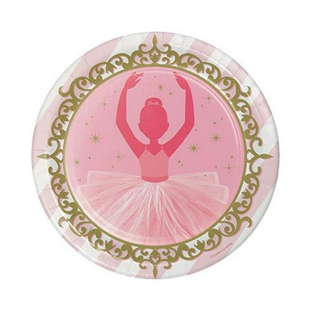 Group Twinkle Toes Dinner Plate, Pack of 12 - 8 Per Pack