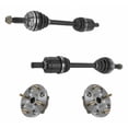 thumbnail image 1 of Front CV Axle Shafts & Wheel Hub Bearing Assemblies Set of 4 For Honda Accord, 1 of 11
