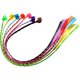 thumbnail image 1 of Bememo 21 Piezas Extensiones de Cabello Trenzas de Colores con Broches de Clip Extensiones de Cabello Trenzadas Arco Iris Accesorios para el Cabello para Niños Actuación Niños Niñas Halloween Cosplay, 1 of 1