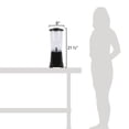 thumbnail image 3 of Carlisle TrimLine Economy Single Base Beverage Dispenser, 3 1/2 Gallon, Black, 3 of 3