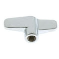 thumbnail image 4 of Tuerca de soporte de platillo de aleación de 2 uds para reproductor de , tuerca de ala plateada de 8 mm de diámetro Yuyangstore Tuerca de mariposa para soporte de platillos, 4 of 7
