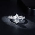 thumbnail image 4 of 2ct 18K Gold Moissanite Rings for Women D Color VVS1 Moissanite Engagement Rings jewelry Marquise Cut S925 Sterling Silver Rings Women Diamond Rings with Certificate, 4 of 9