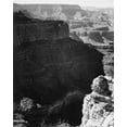 thumbnail image 2 of Adams, Ansel 20x24 White Modern Wood Framed Museum Art Print Titled - Grand Canyon South Rim - National Parks and Monuments, 1941, 2 of 4