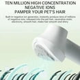 thumbnail image 4 of Dog Hair Dryer, 2 in 1 Dog Blow Dryer with Slicker Brush, Low Noise Dog Dryer for Pet Grooming, Professional Pet Blowing Dryer for Small and Medium Dogs and Cats, 4 of 5