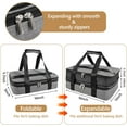 thumbnail image 2 of Numjaw Casserole Carrier for Hot or Cold Food, Expandable Insulated Double Casserole Carrier, Fits additional 9"x13" Baking Dishes, Padded Lasagna Holder for Trip, Party, Picnic, 2 of 9