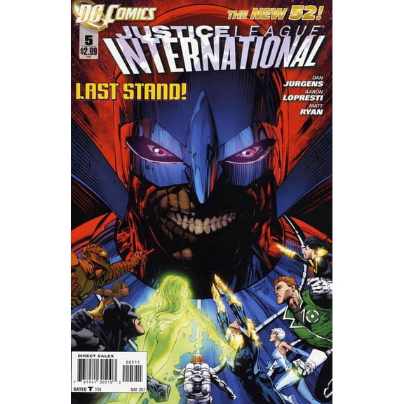 Justice League International (2nd Series) #5 VF ; DC Comic Book