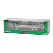 Gooseneck Trailer Primer Gray 1/64 Diecast Model by Greenlight