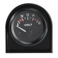 thumbnail image 1 of SNNROO 52mm Voltage Meter Gauge Voltmeter For Auto Car 8~16V LED Light DC 12V, 1 of 6