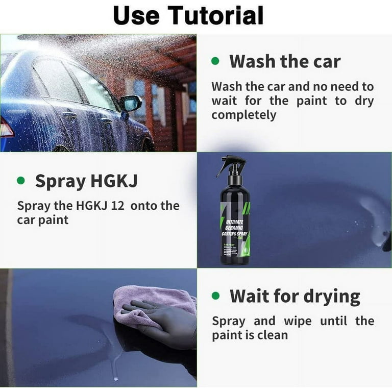 Car Coating Spray Paint Surface Repair Maintenance Brightening Auto Nano  Polishing Spraying Supplies Cleaning Agent Curing Agent