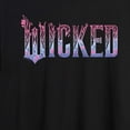 thumbnail image 3 of Wicked: Part 2 -  Floral Ombre Logo - Women's Oversized Graphic T-Shirt, 3 of 5