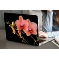 thumbnail image 5 of KSK KAISHEK Plastic Hard Case Cover Compatible 2022.0 Released MacBook Air 13.6" Touch ID + Black Keyboard Cover Model: A2681 m2 Flower 0230, 5 of 5