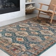 thumbnail image 2 of Loloi II Isadora Collection Area Rug ISA-06 Lagoon / Multi 5' x 7'-3", 2 of 2