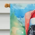 thumbnail image 3 of Portuguese Water Dog Christmas House Flag, 3 of 7