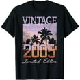 thumbnail image 2 of 100% Cotton Vintage 2005 Limited Edition 20th Birthday 20 Year Old Gifts T-Shirt, 2 of 5