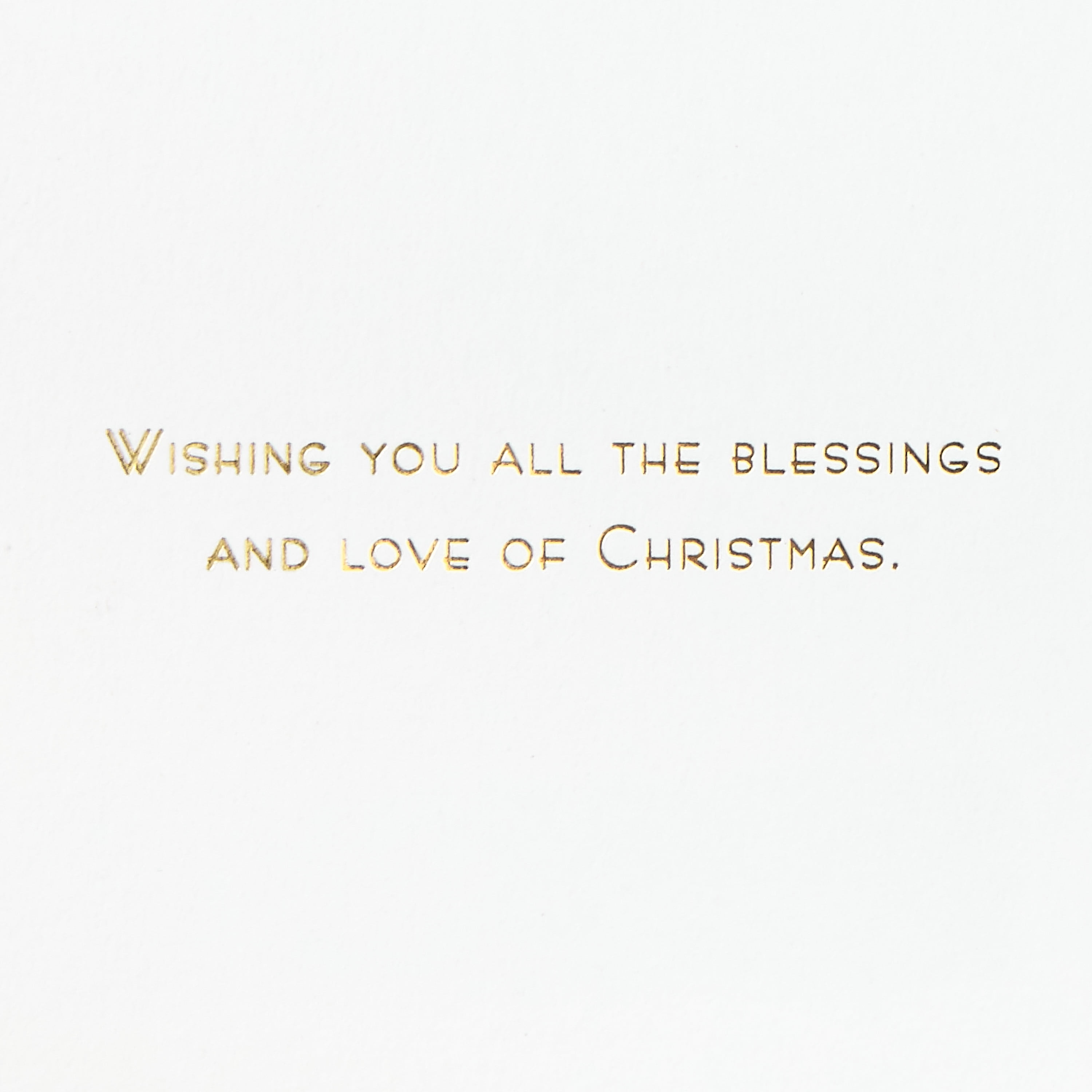 Hallmark Signature Religious Christmas Card (Nativity Scene)