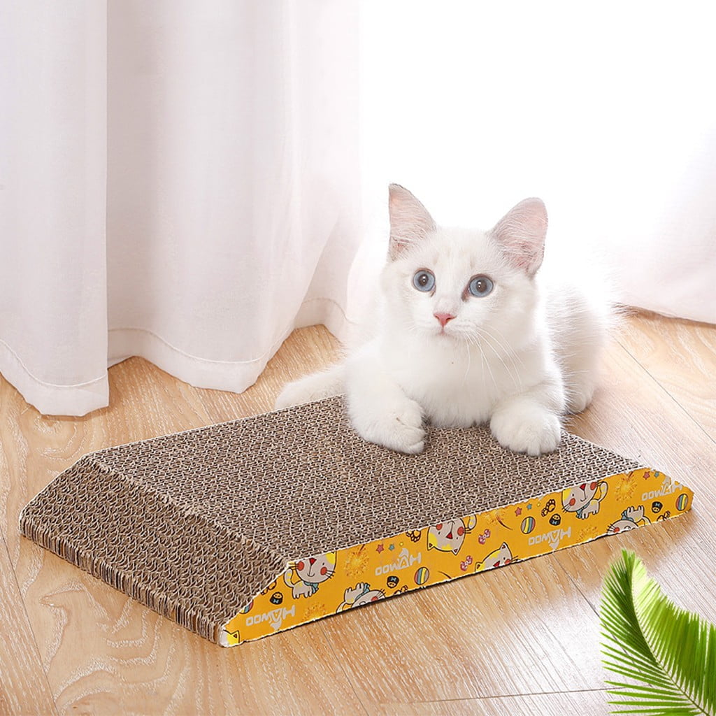 40x30cm Pet Cat Kitten Scratching Pad Mat Board Sisal Scratcher Post Pole Toy 