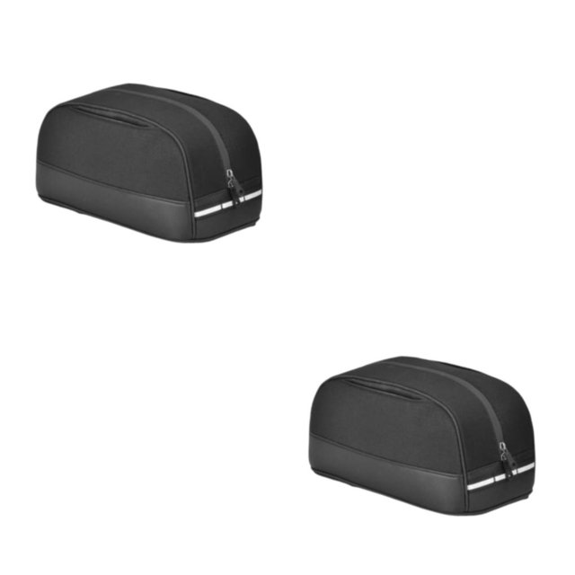 Naiovety Bolsa de maletero de bicicleta, bolsas de asiento trasero para bicicletas de ciclismo, bolsa para sillín, portaequipajes para 2piezas