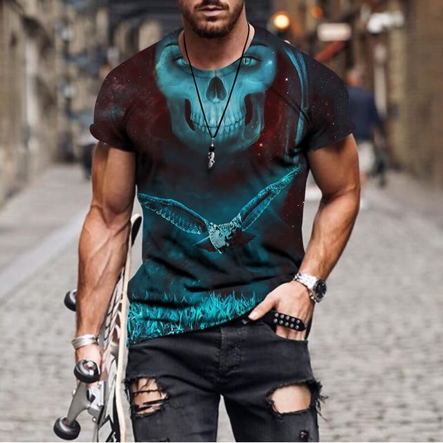 Camiseta Hip Hop Black Soul Street para hombre, camiseta de verano con garra de fantasma Harajuku, camiseta holgada de moda con estampado 3D de manga corta, ropa informal Tan Jianjun unisex