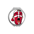 thumbnail image 1 of Denmark Flag Makeup Head Cap Hand Compact Mirror Round Portable Pocket Glass, 1 of 3