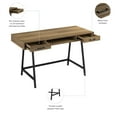 thumbnail image 5 of Steele 54W Writing Desk in Reclaimed Pine by Bush Furniture - Engineered Wood, 5 of 7