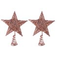 thumbnail image 1 of 1pc Christmas Tree Decorative Topper Shiny Party Ornament Star Designed Pendant, 1 of 8