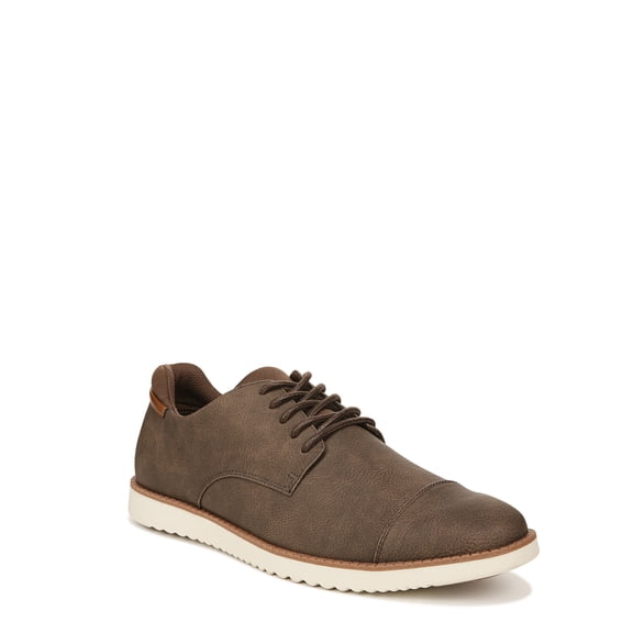 Dr. Scholl's Mens Sync Cap Lace Up Oxford Brown 10 M - Medium & Wide Width