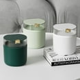 thumbnail image 3 of 1 Set Desktop Dustbin with Rubbish Bag Large Opening Push Type Plastic Hidden Disposal Pouch Design Creative Mini Waste Bin for Hotel, 3 of 8