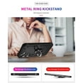 thumbnail image 5 of [PST] Samsung Galaxy S24 Ultra Ring Case, Anti-Drop Hybrid Magnetic Hard Kickstand Case Cover with Ring Stand, 5 of 5