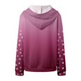 thumbnail image 5 of WILLBEST Sudadera de Mujer Cozy Style de Manga Larga con Capucha y Estampado Festivo, Ideal para Estar Cómoda En Casa y para Actividades Al Aire Libre XX-Grande, 5 of 5
