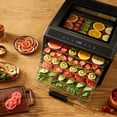 thumbnail image 2 of Excalibur 6 Tray Performance Digital Dehydrator, in Stainless Steel (DH06SSSS13), 2 of 7