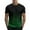 (Crewneck)Army Green, variant on Men's Gradient T Shirt, Short Sleeve Round Neck Tee Summer Tops , Green, L