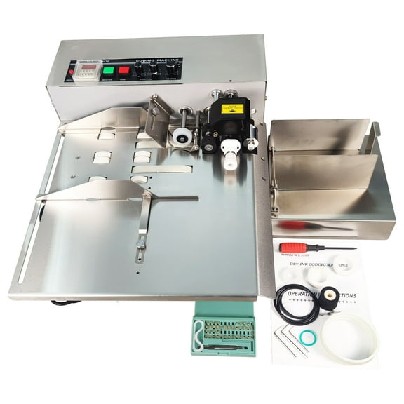 MY-380F Solid-ink Coding Machine Automatic Ink Wheel Continuous Coding Machine for Printing Batch Number 110V