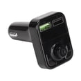 thumbnail image 4 of Transmisor FM, adaptador para coche, apagado automático, memoria, luz ambiental colorida, carga USB, cargador para coche X3S, 4 of 14
