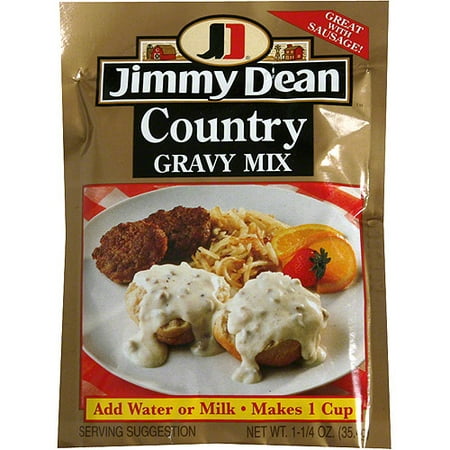 Jimmy Dean Country Gravy Mix, 1.25 oz (Pack of 24)