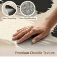 thumbnail image 6 of ODIKA 2'x3' Washable Accent Rug Pet Friendly, Bedside Mat Abstract Farmhouse Minimalist Brushstroke Interlocking Mottled Bulk Flowing for Bedroom, Nursery, RV, 6 of 7