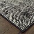 thumbnail image 3 of Oriental weavers Lucent Area Rug 45904 Charcoal Rows Banded 5' x 8' Rectangle, 3 of 3