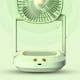 thumbnail image 2 of Office Desktop Home Desktop Portable Small Electric Fan,White, 2 of 5