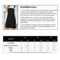 thumbnail image 4 of Falda de mujer con peto, escote cuadrado, tirantes, bolsillos, vestido de peto, 4 of 4