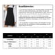 thumbnail image 4 of Falda de mujer con peto, escote cuadrado, tirantes, bolsillos, vestido de peto, 4 of 4
