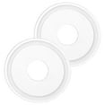 thumbnail image 1 of Uxcell 2-Pack Junta Tórica de Silicona 0.6 in/15.9mm Junta de Sellado se Ajusta a OD 2 in/50.5mm Ferrule de Soldadura Sanitaria Blanca, 1 of 6