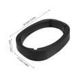 thumbnail image 2 of OULII Plastic Speaker Spacer 2Pcs Black Plastic Stability During Rides Car Speakers, 2 of 7