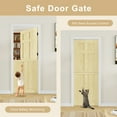 thumbnail image 3 of 30" x 80" Slab Only, 6-Panels Split Dutch Door Unfinished Solid Pine Wood Clear Glass Slab Doors Half Interior Door, 3 of 7