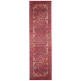 thumbnail image 4 of Safavieh Vintage 4' X 5'7" Power Loomed Rug in Purple and Fuchisa, 4 of 9