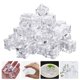 thumbnail image 2 of GOOHOCHY 40pcs Cubos de hielo falso Simulación de hielo Cubos de hielo transparente Rocas trituradas Photo Props, 2 of 7