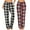 Black Plaid + Red Blue Plaid, variant on Women Pajama Pants with Pockets Stretch Buffalo Red Plaid Pajama Bottoms Drawstring Christmas Pj Pants Sleepwear Casual Cozy Lounge Pants