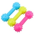 thumbnail image 3 of Pet Chew Toy Rubber Dumbbell Interactive Dog Sound Toy Dog Teething Toy, 3 of 9