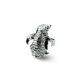 thumbnail image 2 of 925 Sterling Silver Reflections Penguin Bead; for Adults and Teens; for Women and Men, 2 of 4