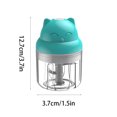 thumbnail image 2 of Rollback! Cute Portable Electric Garlic Chopper, Food Processor, Vegetable Chopper, Onion Mincer, Cordless Meat Grinder for Vegetable, Pepper, Onion, Food, Seasoning, Nuts, 2 of 6