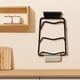 thumbnail image 4 of Organizador de tapas de ollas, estante de pared para tapas de ollas, soporte de tapas de ollas de varios niveles, estante para tablas de cortar, 4 of 5