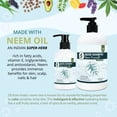 thumbnail image 6 of Neem Scalp Shampoo - 16 oz, Pure Organic Neem for Hair Growth & Dandruff Relief, Available in 3 Sizes, Best Value, 6 of 9